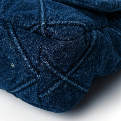 Chanel Denim Quilted Large Chanel 19 Flap Blue 19 of 21