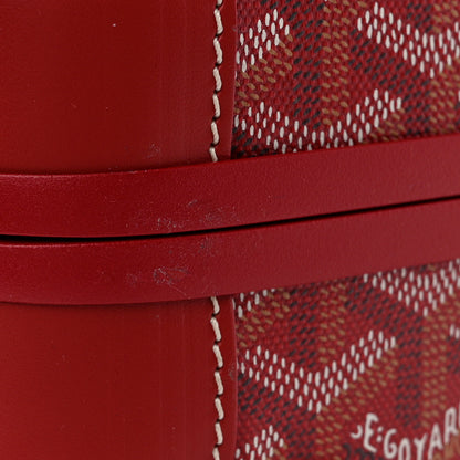 Goyard Goyardine Bourget PM Red 12 of 13