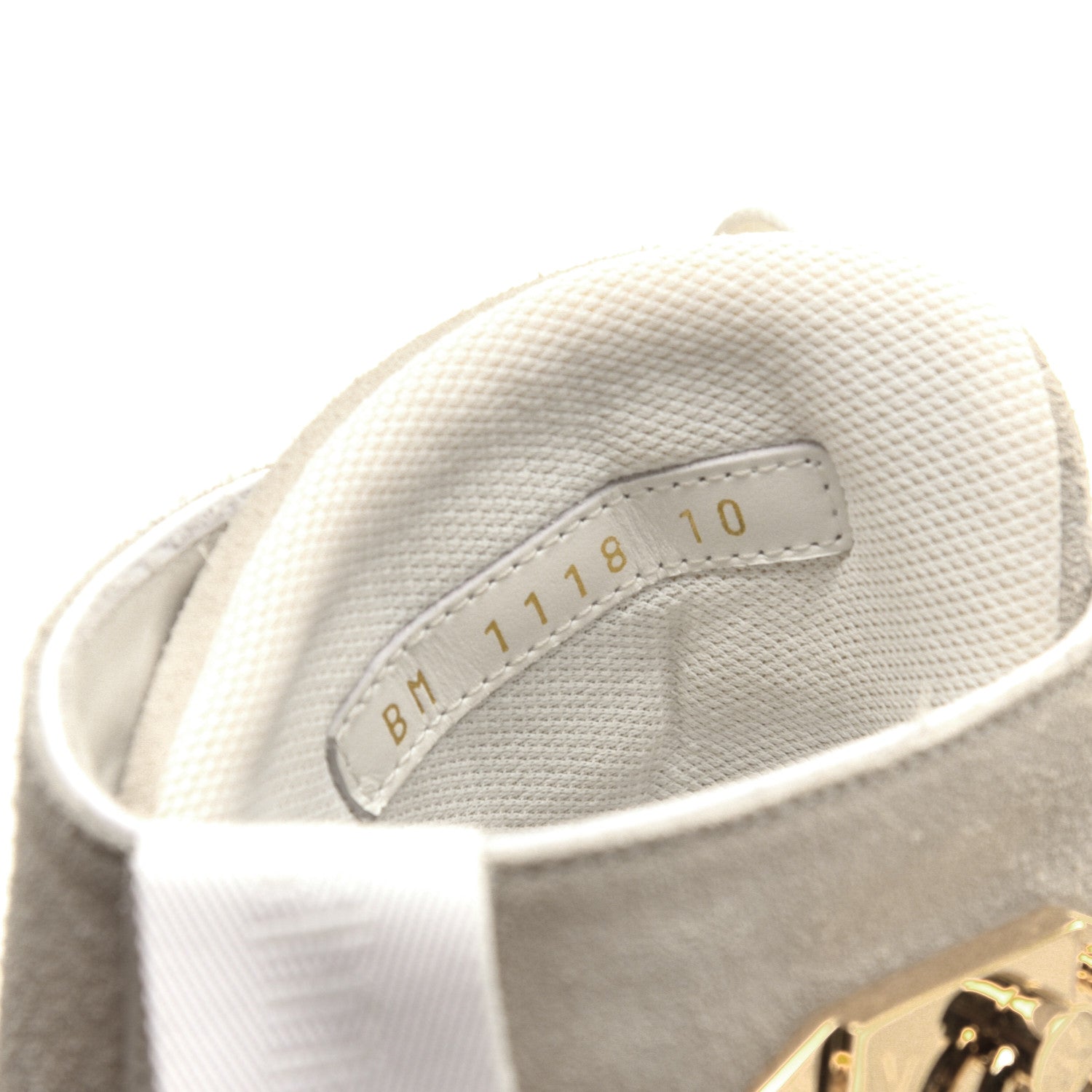Louis Vuitton Calfskin Suede Mens Creeper Ankle Boots 10 White 9 of 10