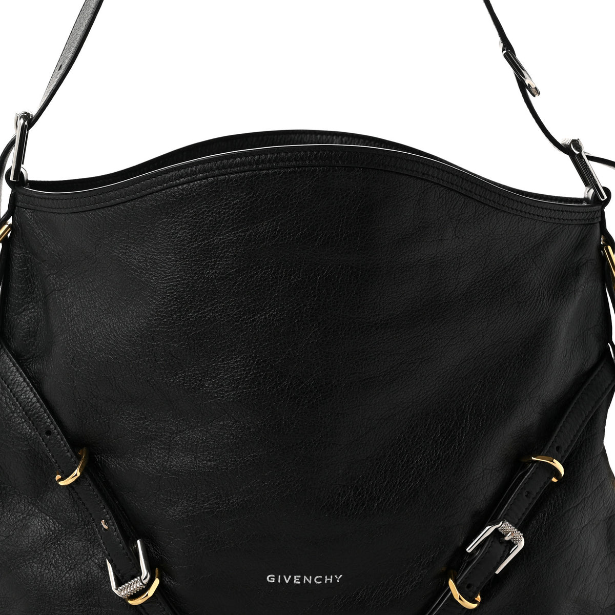 Calfskin Medium Voyou Bag Black