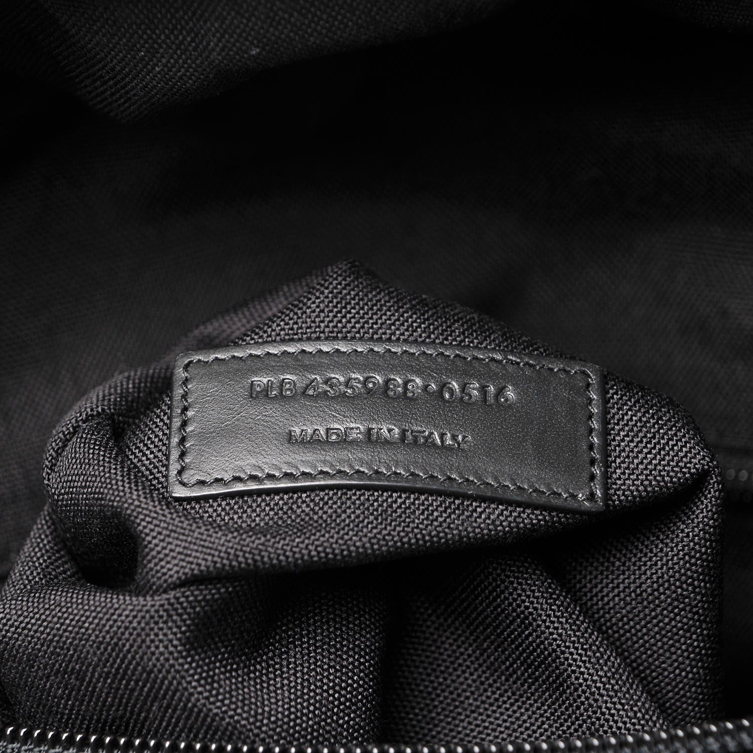 Saint Laurent Nylon Classic Hunting Backpack Black 5 of 7