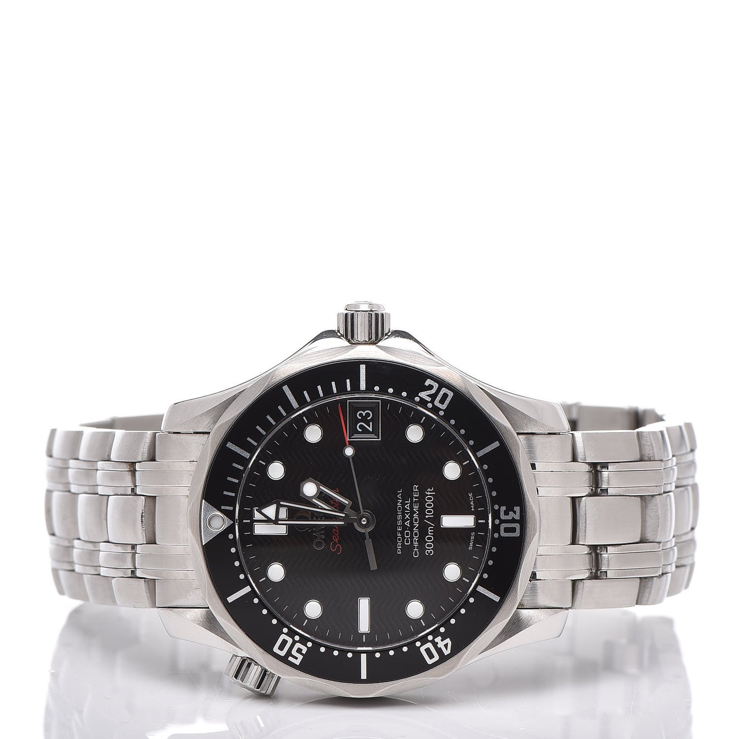 Stainless Steel 36mm Seamaster Professional Co-Axial Automatic Watch Black 212.30.36.20.01.001