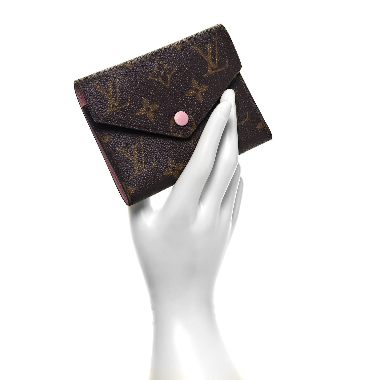 Monogram Victorine Wallet Rose Ballerine