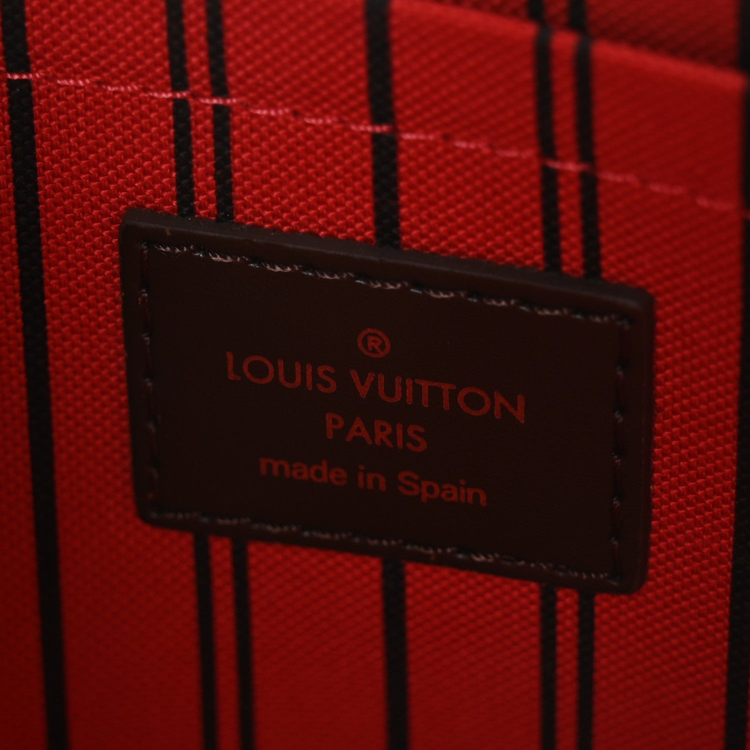 Louis Vuitton Damier Ebene Neverfull MM GM Pochette 6 of 6
