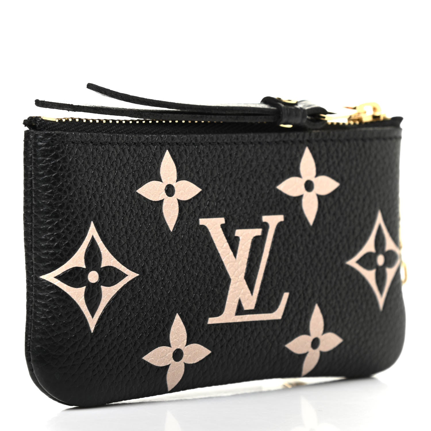 Louis Vuitton Empreinte Monogram Giant Key Pouch Black Beige 3 of 7