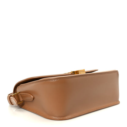 Saint Laurent Soft Ultracalfskin Monogram Small Solferino Shoulder Bag New Hazelnut 4 of 10