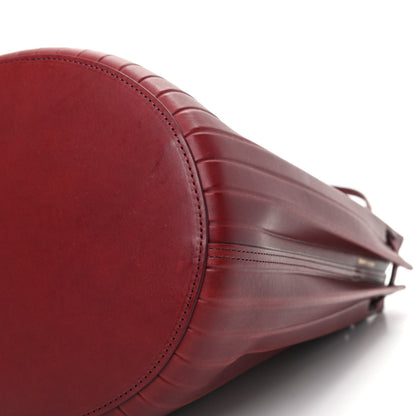 Mansur Gavriel Vegetable Tanned Calfskin Pleated Bucket Bag Borbo 8 of 8
