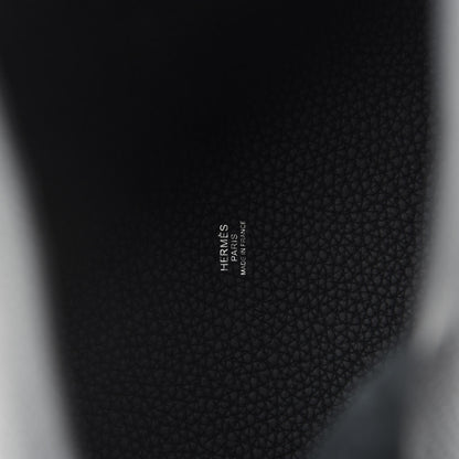 Hermes Taurillon Clemence Picotin Lock 22 MM Black 8 of 11