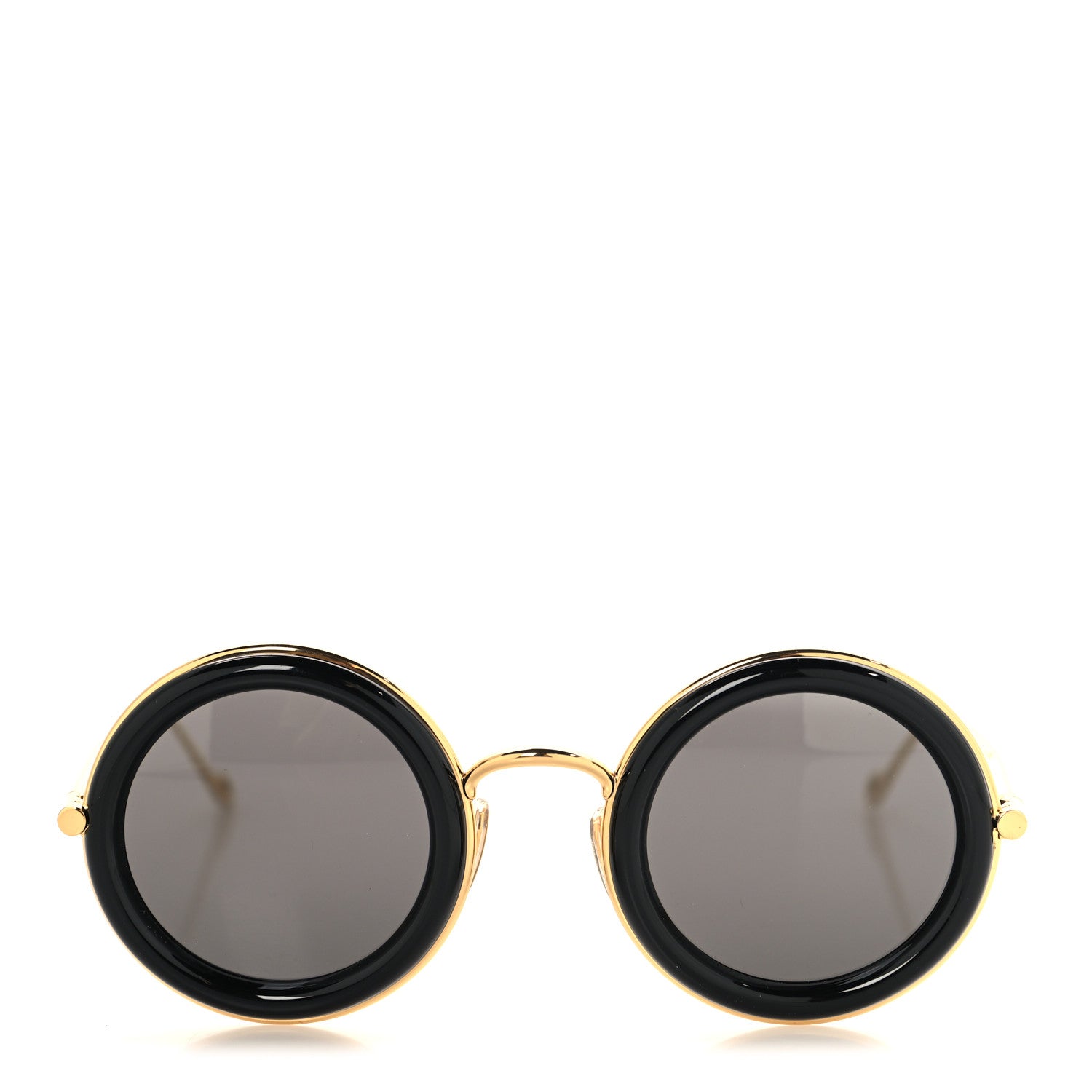 Loewe Acetate Round Sunglasses LW40094U Gold Black 2 of 6