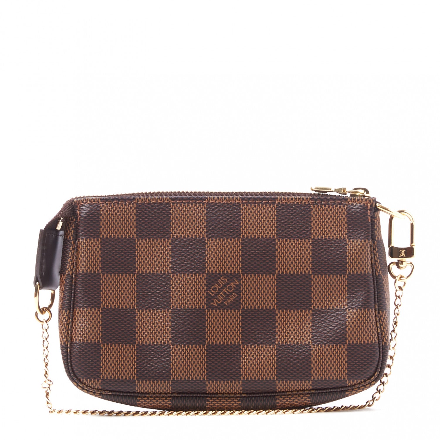 Louis Vuitton Damier Ebene Mini Pochette Accessories 1 of 8