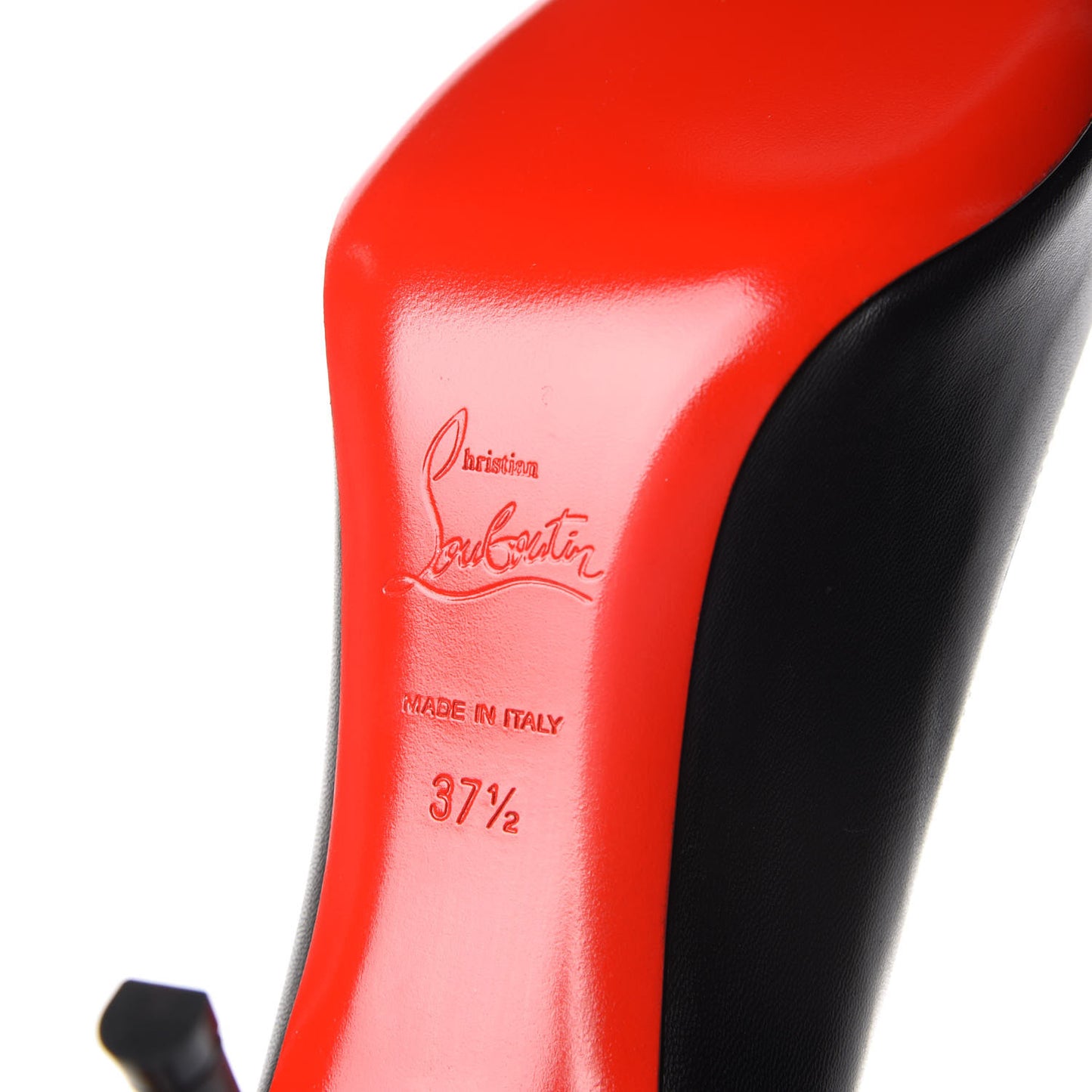 Nappa Decoltish 85 Pumps 37.5 Black