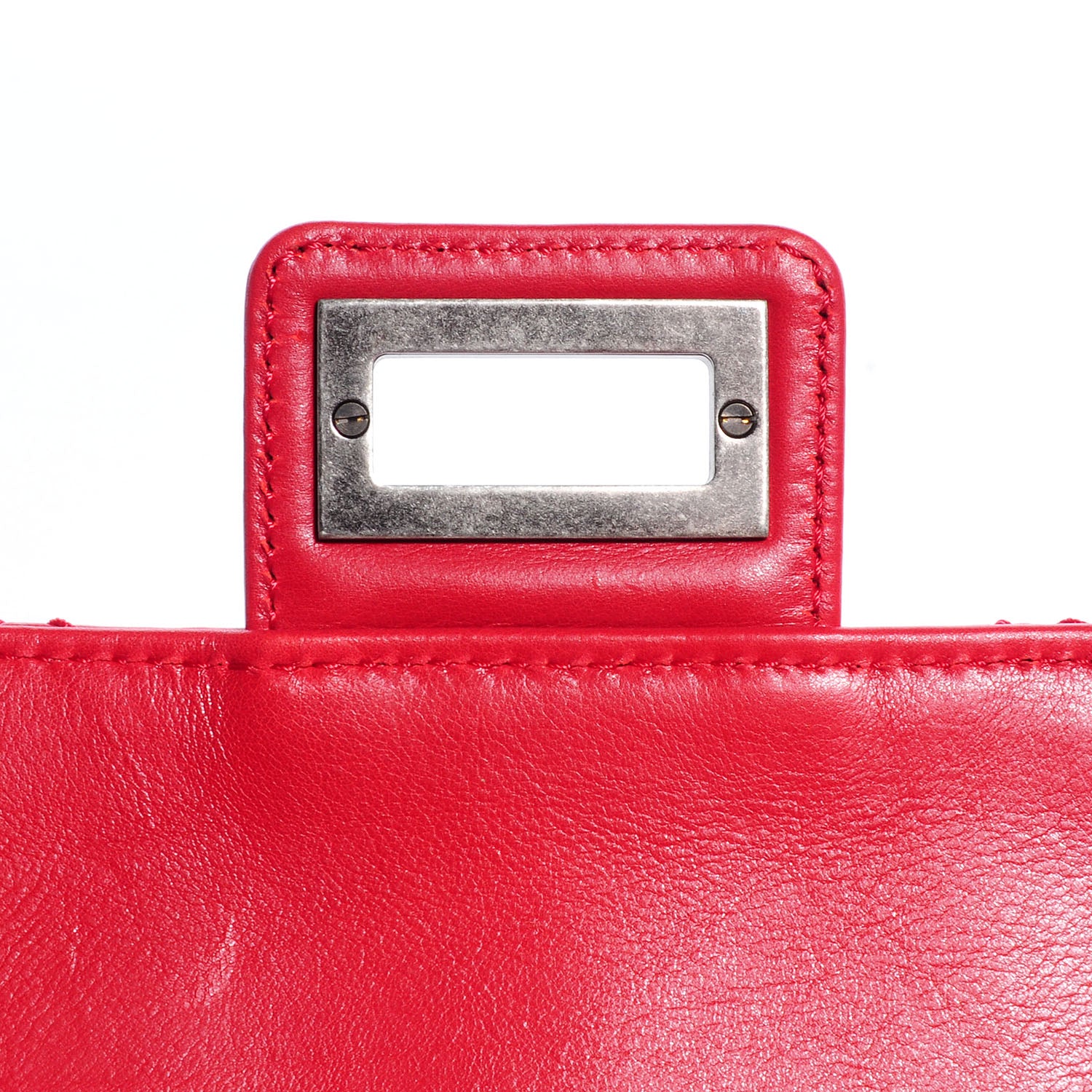 Chanel Calfskin CC Crave Reissue Jumbo Flap Light Red 9 of 9