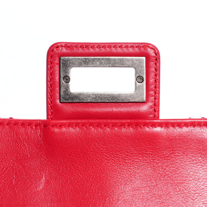 Chanel Calfskin CC Crave Reissue Jumbo Flap Light Red 9 of 9