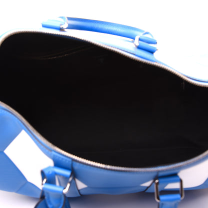 Louis Vuitton Epi World Cup Keepall 50 Blue 4 of 18