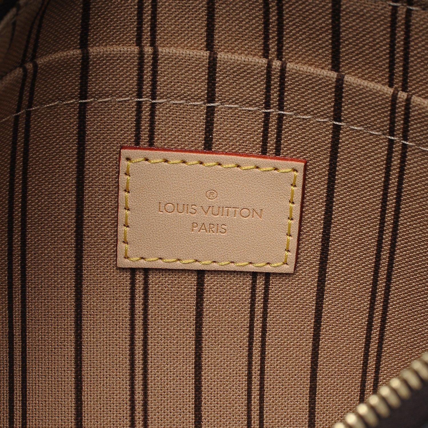 Louis Vuitton Monogram Neverfull MM GM Pochette 6 of 8