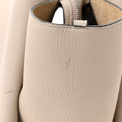Celine Baby Grained Calfskin Medium Tri-Fold Bag Powder 19 of 22