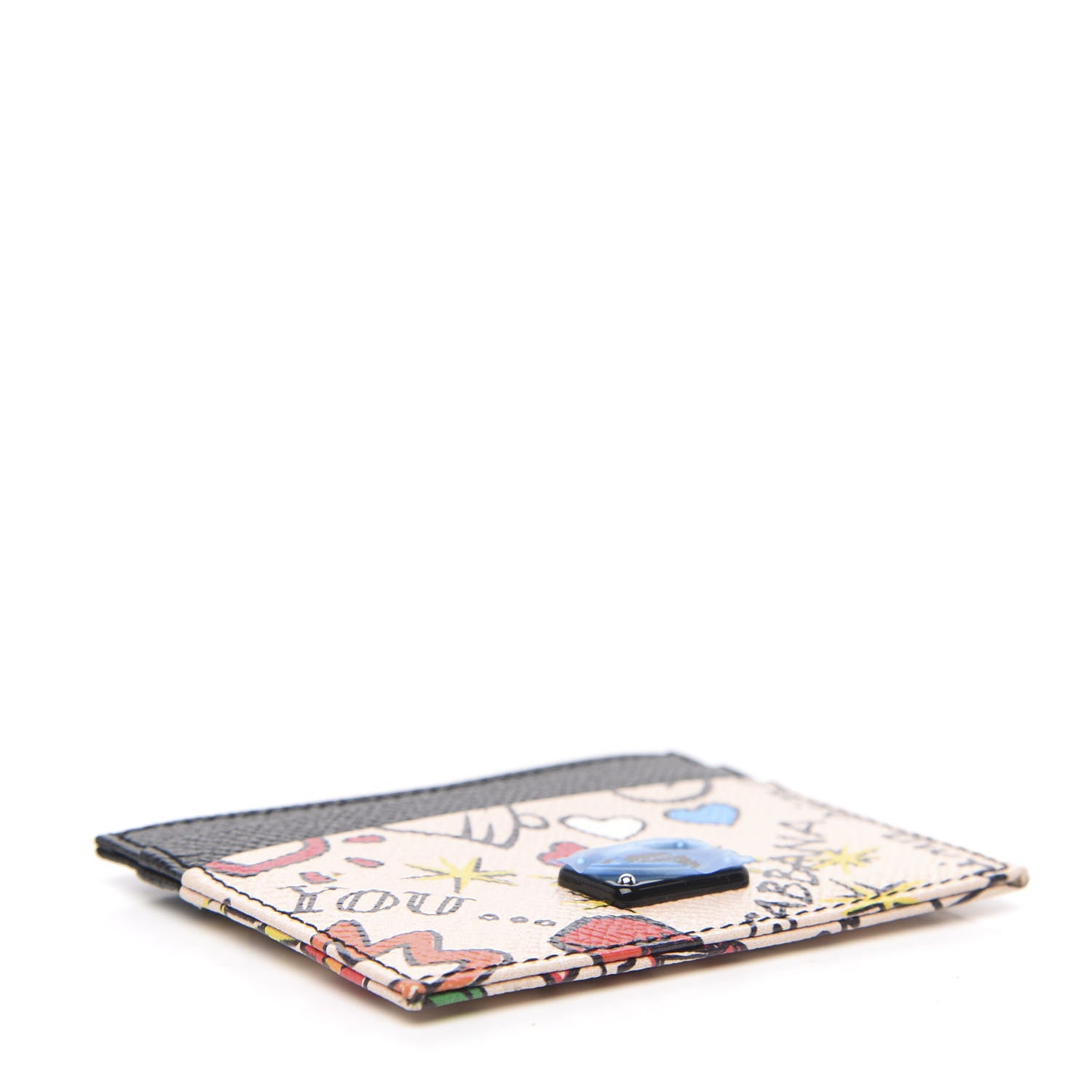 Dolce & Gabbana Dauphine Graffiti Card Holder Multicolor 4 of 7