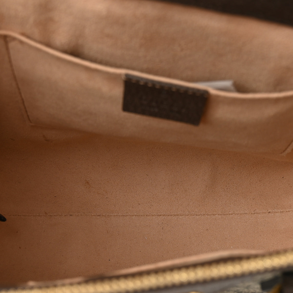 GG Supreme Monogram Small Ophidia Tote Bag Brown