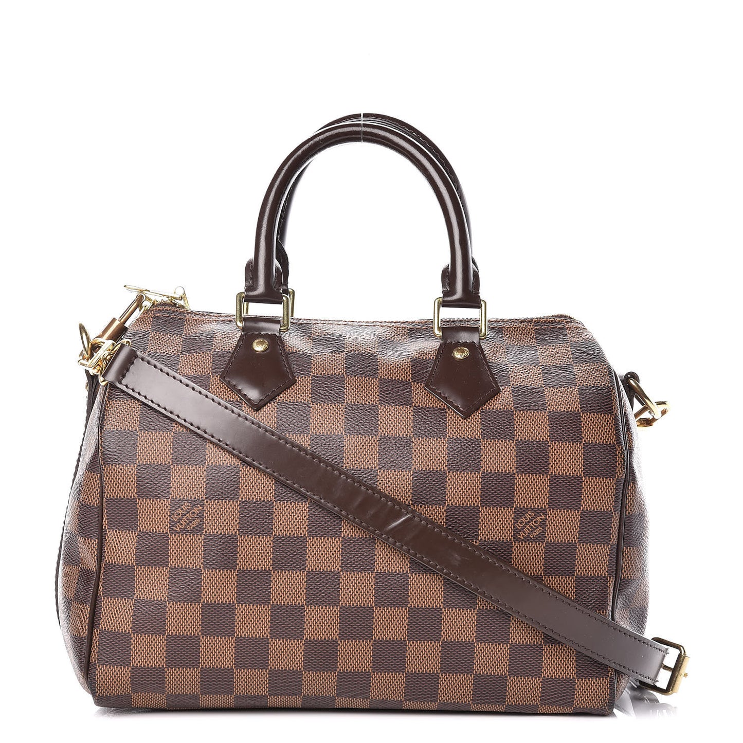Damier Ebene Speedy Bandouliere 25