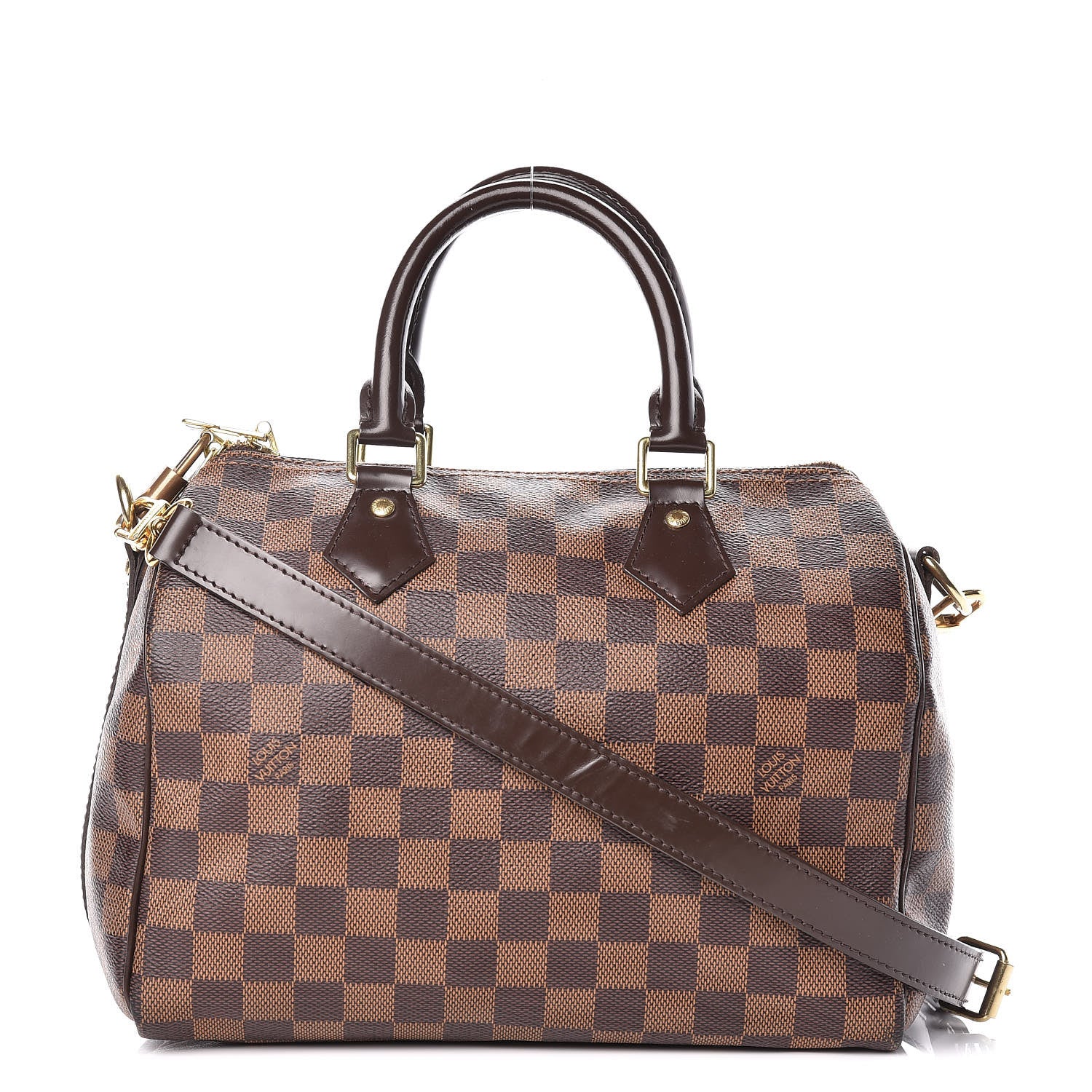 Louis Vuitton Damier Ebene Speedy Bandouliere 25 1 of 15
