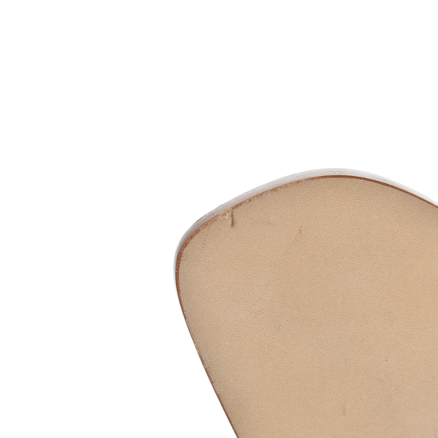 Box Calfskin Oran Sandals 36.5 Gold