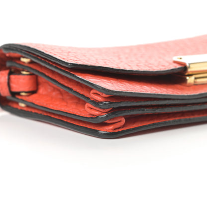 Burberry Signature Grain Small Madison Chain Clutch Orange 10 of 17
