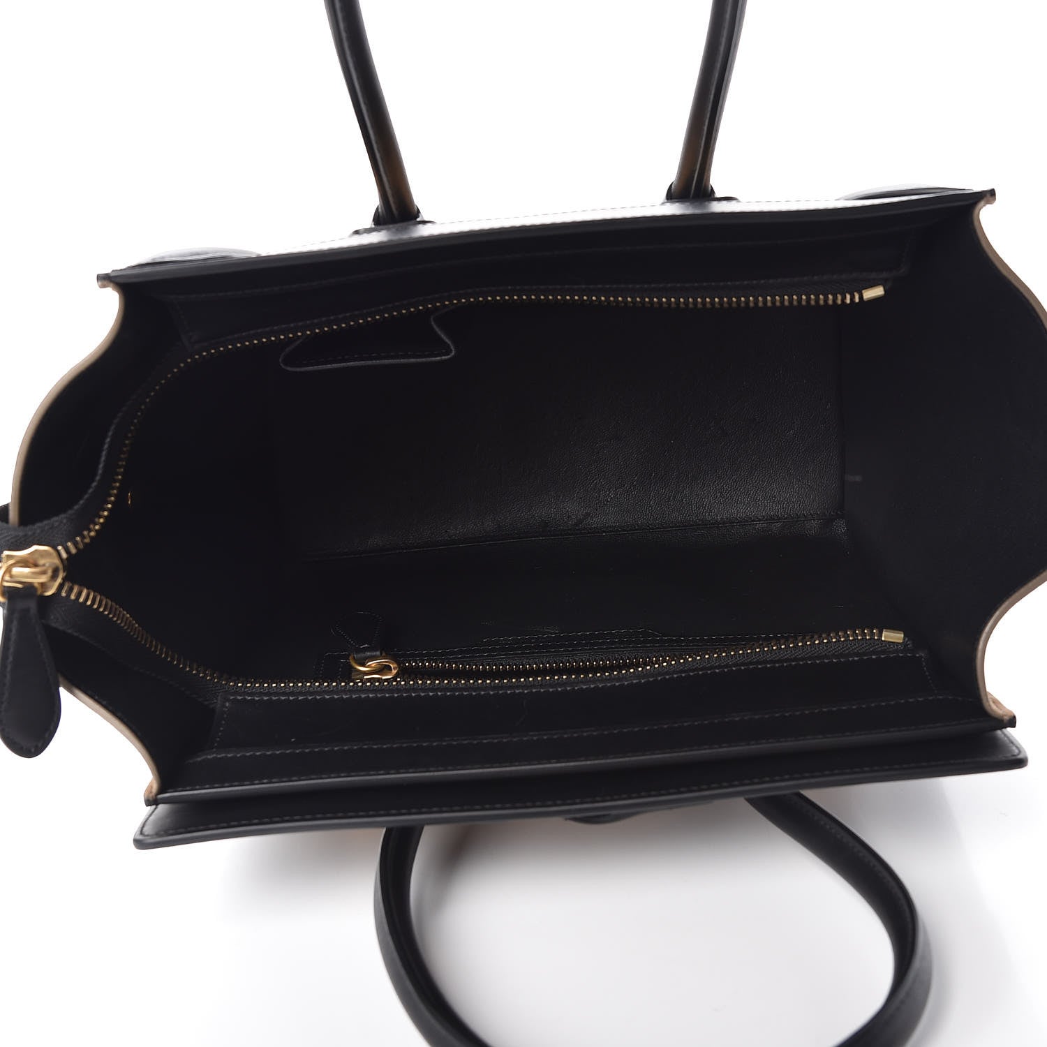 Celine Baby Grained Calfskin Nubuck Micro Tri-Color Luggage Corn 7 of 10