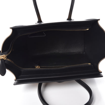 Celine Baby Grained Calfskin Nubuck Micro Tri-Color Luggage Corn 7 of 10