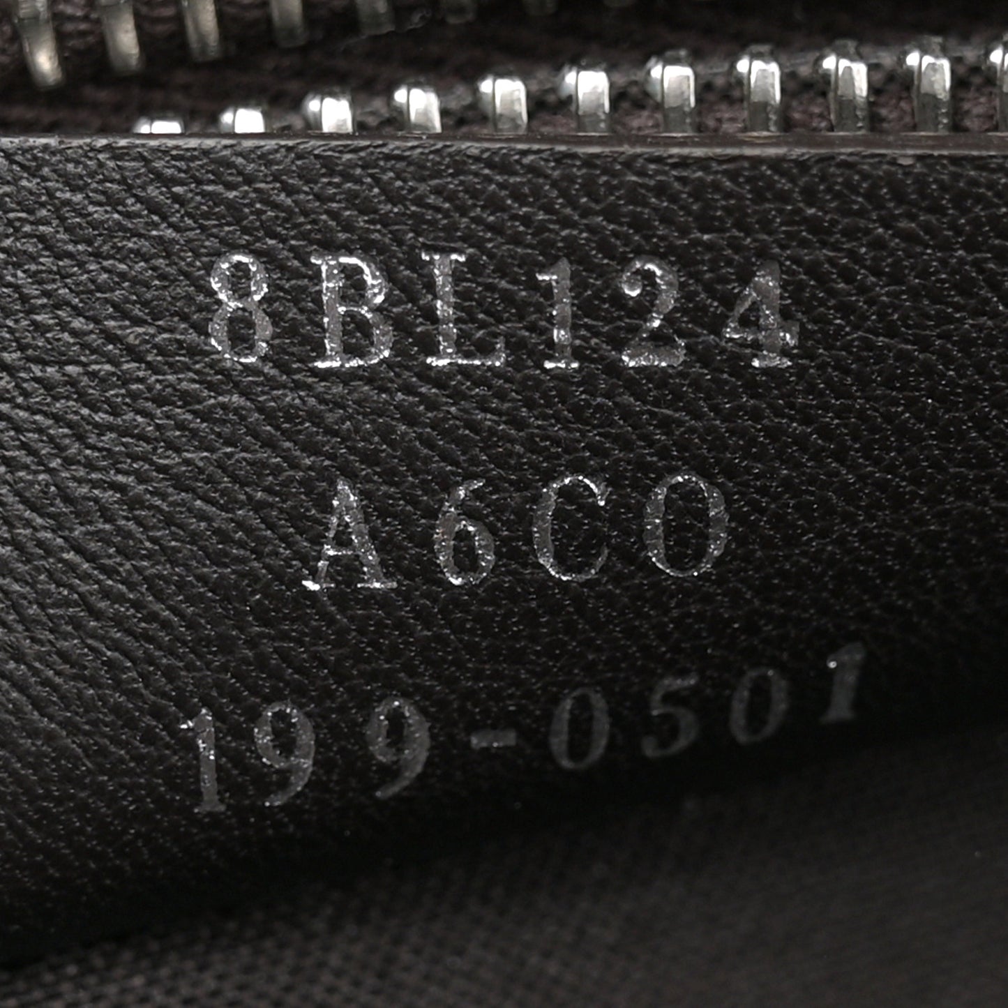 Vitello Dolce Bi-Color FF 1974 Embossed Medium By The Way Boston Bag Black Maya