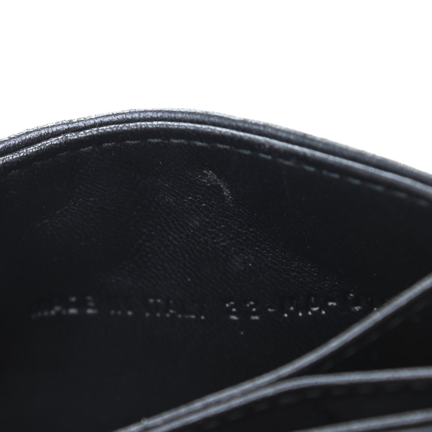 Christian Dior Lambskin Studded Cannage Lady Dior 5-Gusset Card Holder Black 7 of 11