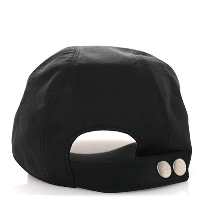 Hermes Cotton Miles H Circle Hat 60 Black 6 of 10
