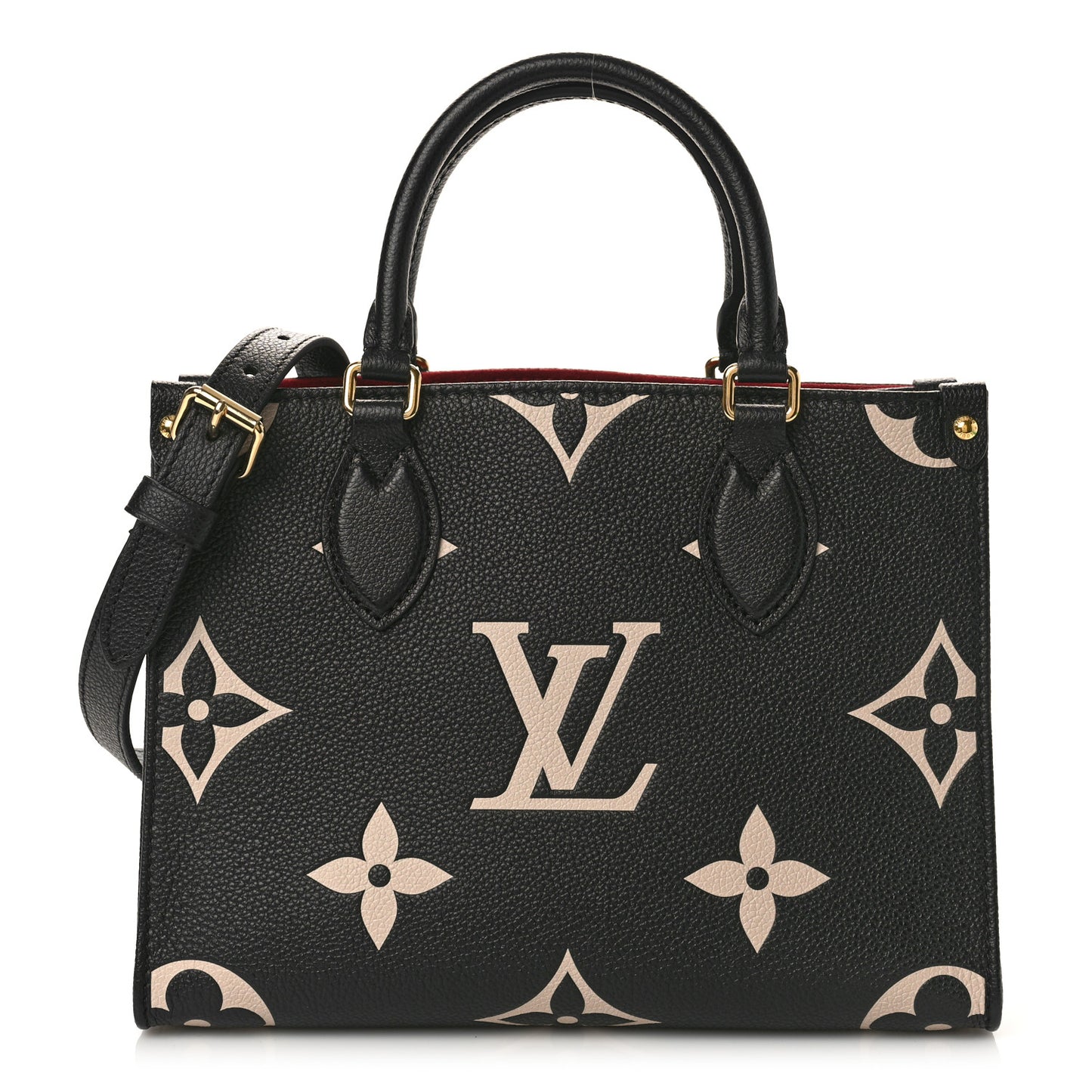 Empreinte Monogram Giant Onthego PM Black Beige