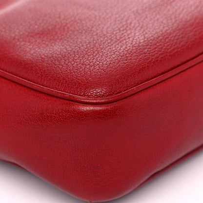 Saint Laurent Lambskin Monogram Lou Camera Bag Eros Red 10 of 23