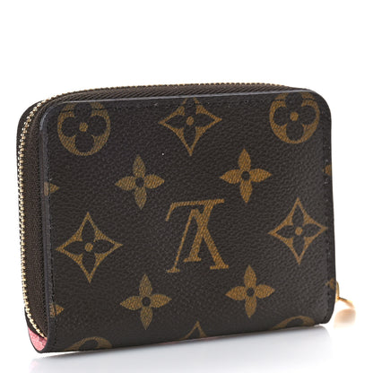 Louis Vuitton Monogram 2020 Christmas Animation Swing Ride Zippy Coin Purse Pink Poppy 3 of 9