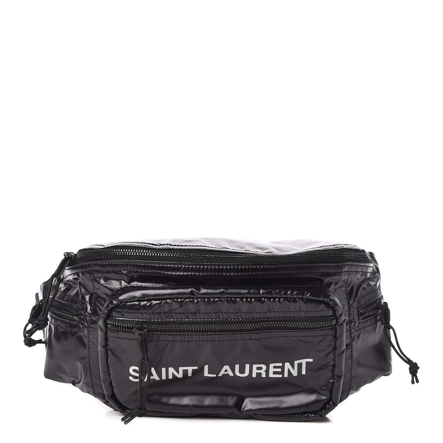 Nylon Logo Nuxx Body Belt Bag Black