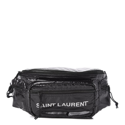 Saint Laurent Nylon Logo Nuxx Body Belt Bag Black 1 of 9