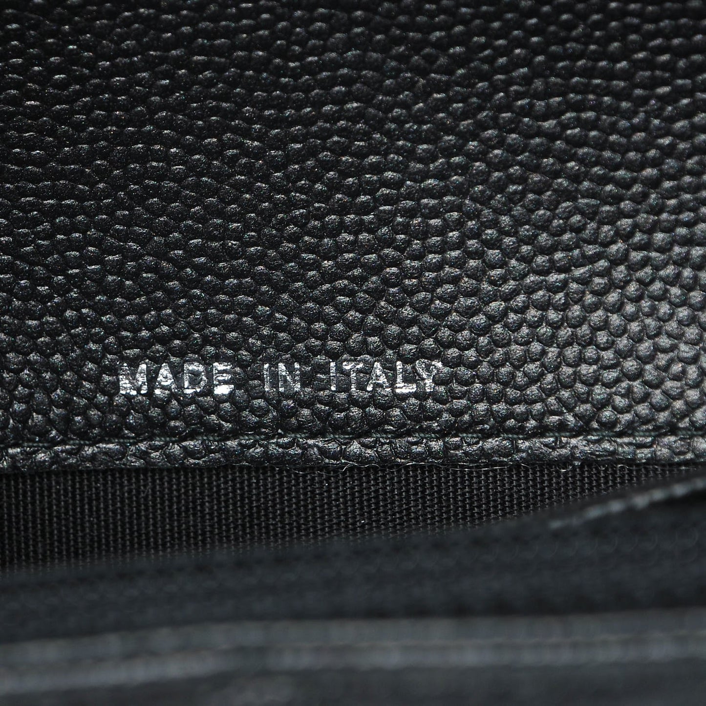 Caviar Quilted Boy Flap Wallet So Black