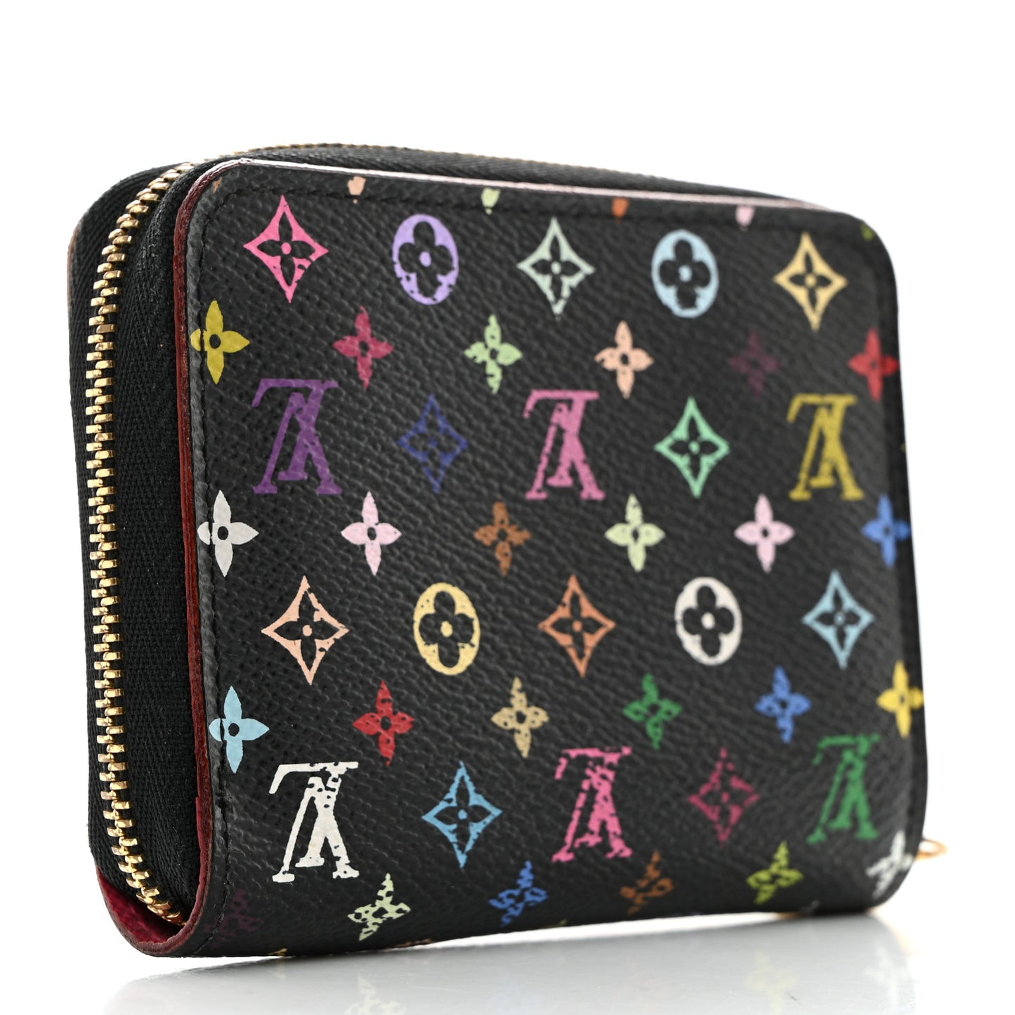Monogram Multicolor Zippy Coin Purse Black Grenade