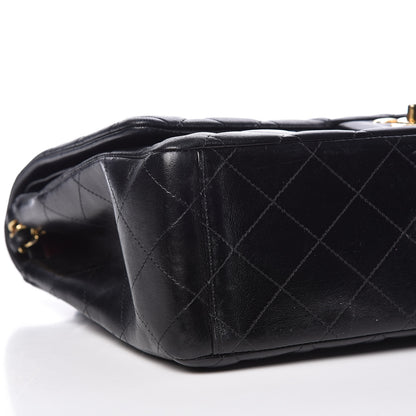 Chanel Lambskin Quilted Maxi Double Flap Black 8 of 15