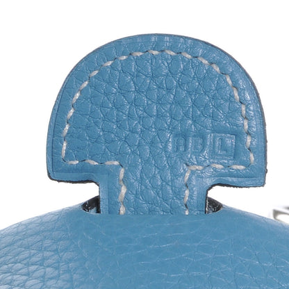 Hermes Taurillon Clemence Evelyne III PM Blue Jean 7 of 7