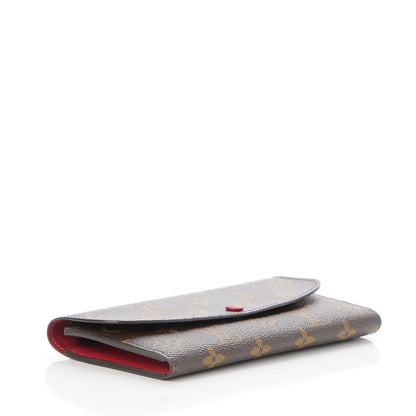 Louis Vuitton Monogram Emilie Wallet Fuchsia 4 of 9