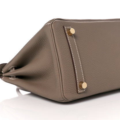 Hermes Togo Birkin 25 Etoupe 10 of 12
