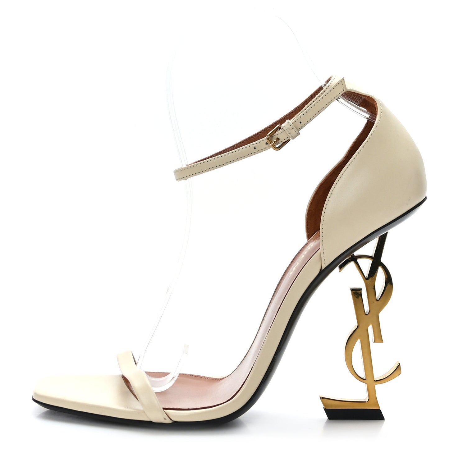 Calfskin 110 Opyum Sandals 38.5 Real Beige