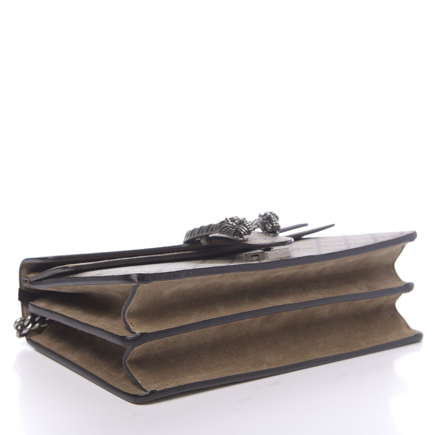 GG Supreme Monogram Small Dionysus Shoulder Bag Taupe