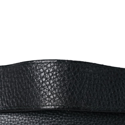 Gucci Calfskin Large GG Marmont Shoulder Bag Black 15 of 17