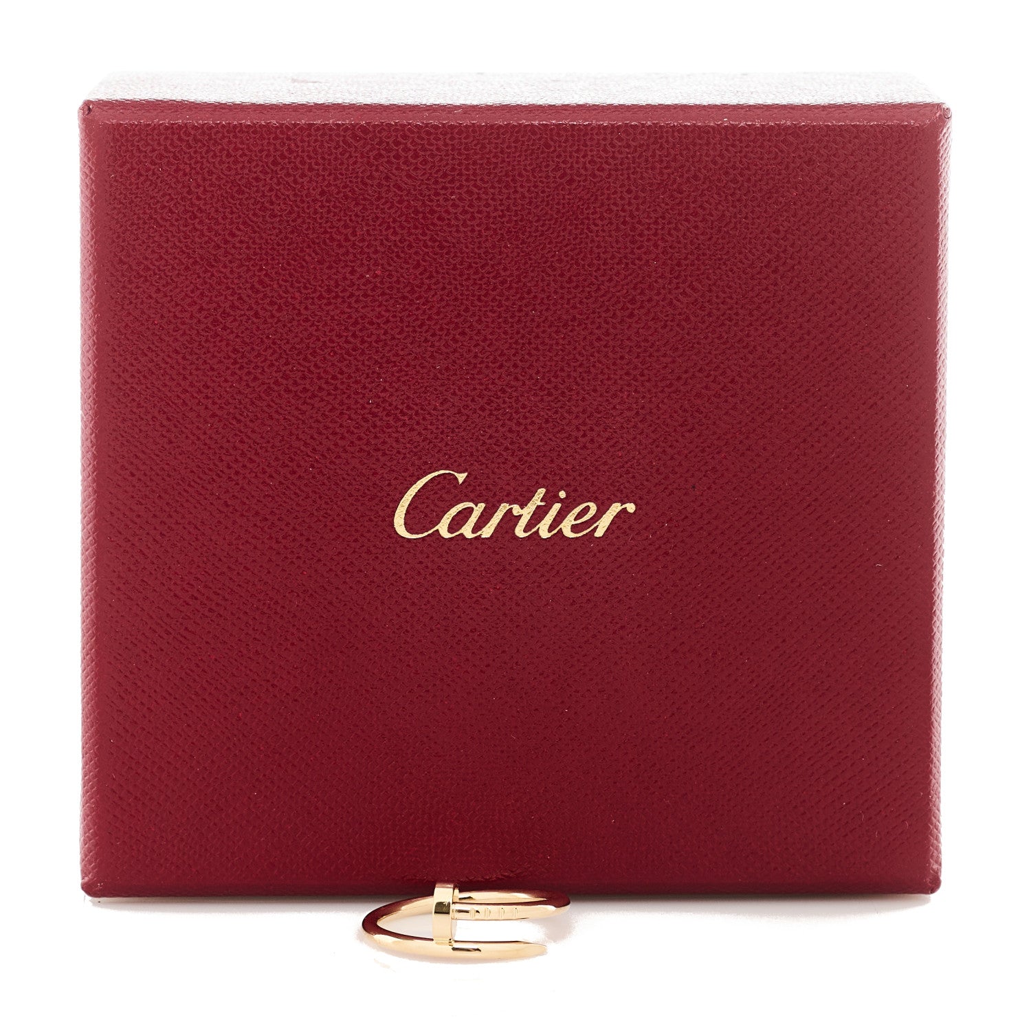 Cartier 18K Yellow Gold Small Juste Un Clou Ring 54 7 6 of 6