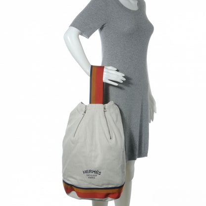 Hermes Toile Cavalier Tote 2 of 9