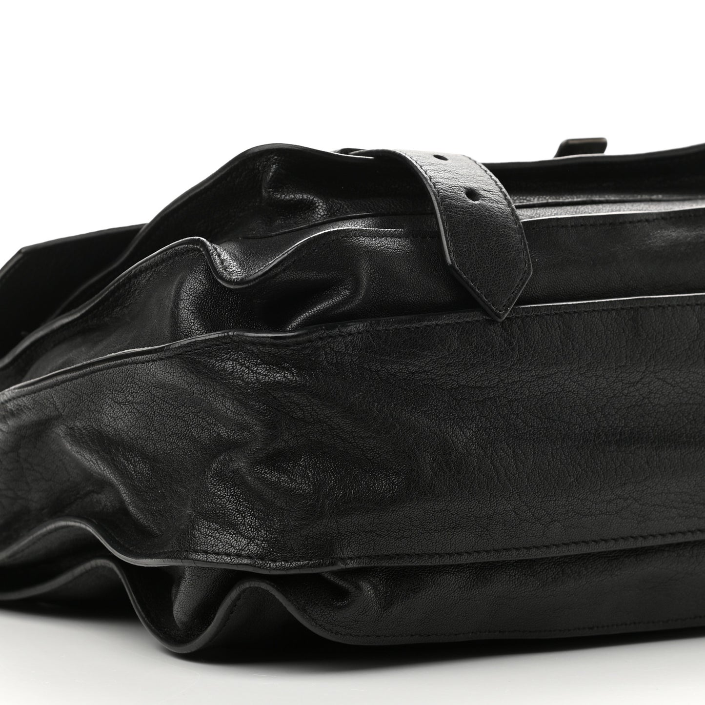 Lambskin Medium PS1 Satchel Black