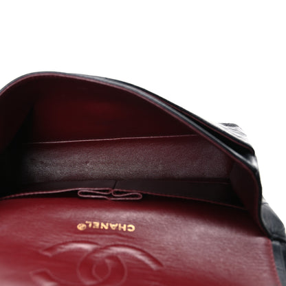 Chanel Lambskin Quilted Medium Double Flap Black 5 of 12