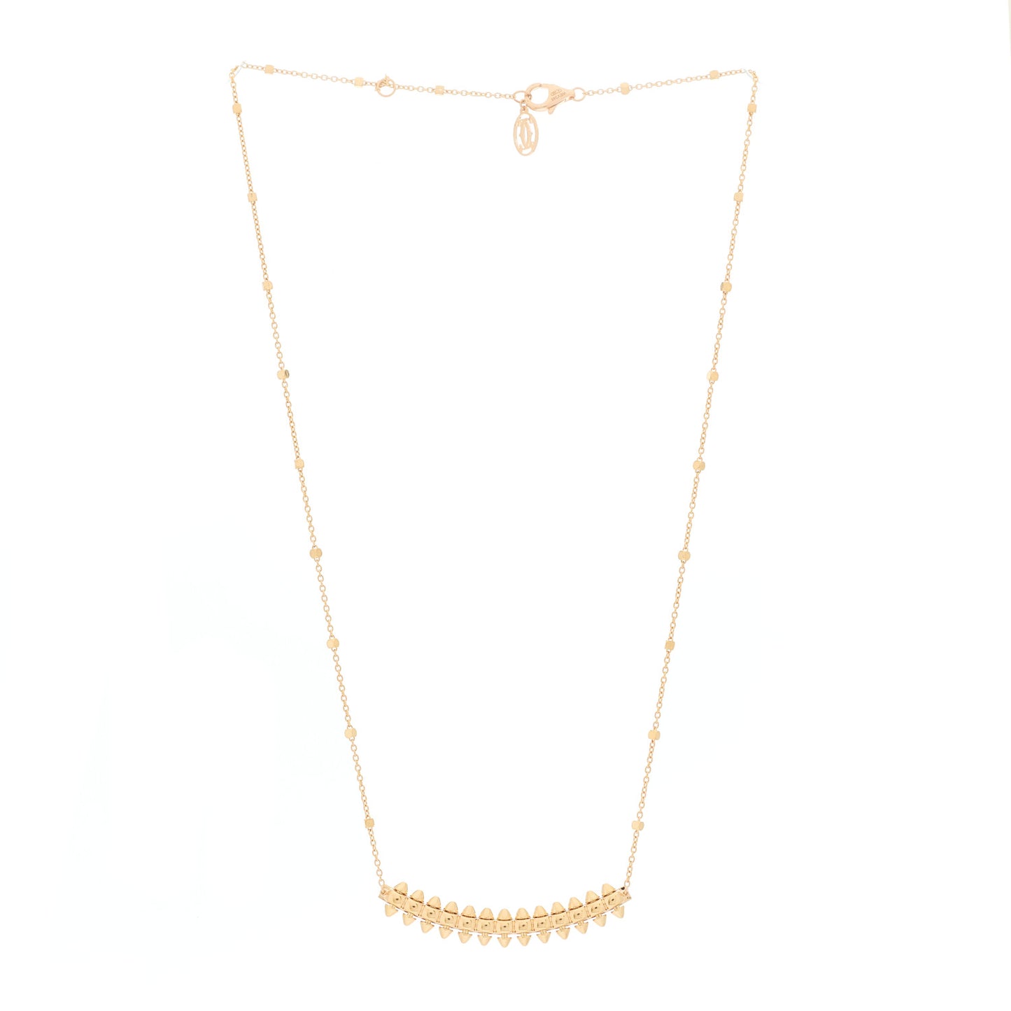 18K Pink Gold Small Clash de Cartier Necklace